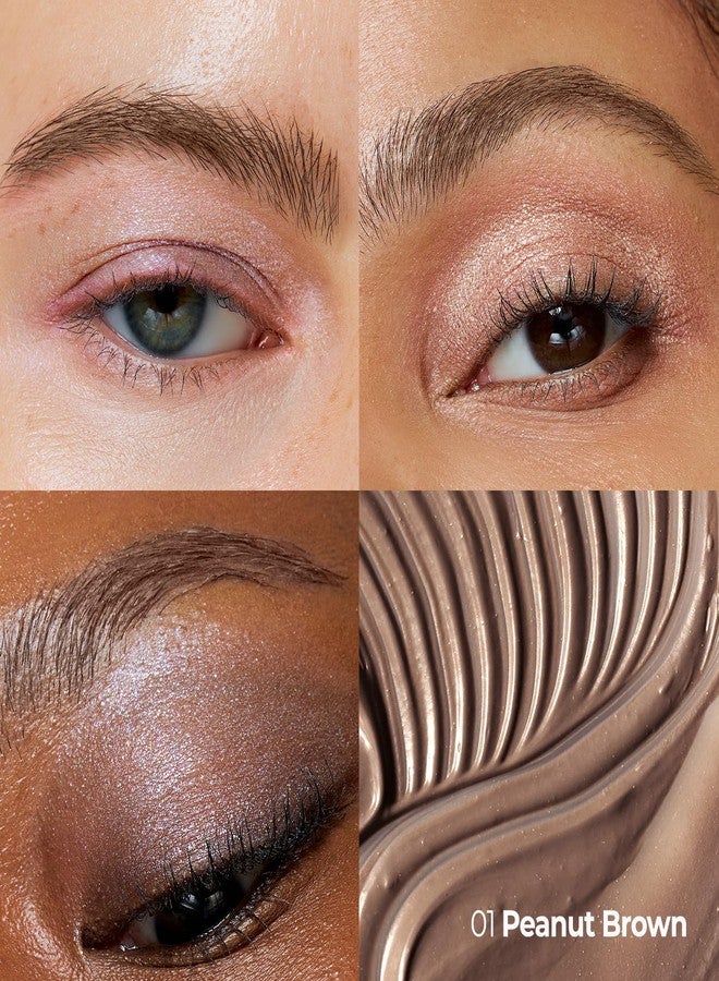 لاكا ماسكارا الحواجب لاكا بيكسي 8 غ/0.28 أونصة، جل لتثبيت وتشكيل الحواجب، خالٍ من التكتلات، مثبت للحواجب مع فرشاة دقيقة رفيعة، نباتي، منتجات التجميل الكورية (01 بني فول سوداني) - Image 2